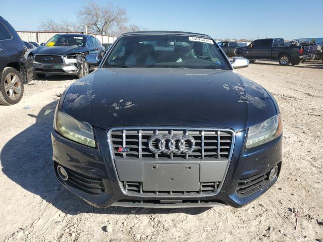 WAUCGAFH5BN002437 - 2011 AUDI S5 PREMIUM PLUS BLUE photo 5
