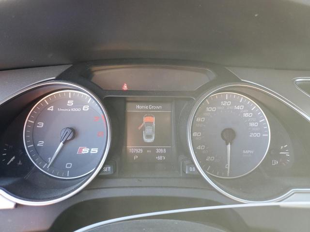 WAUCGAFH5BN002437 - 2011 AUDI S5 PREMIUM PLUS BLUE photo 9