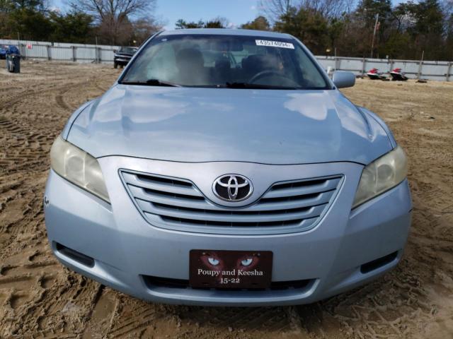 4T1BE46KX7U678747 - 2007 TOYOTA CAMRY CE BLUE photo 5