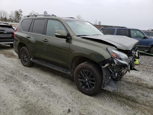 JTJKM7BX4N5314032 - 2022 LEXUS GX 460 GREEN photo 4