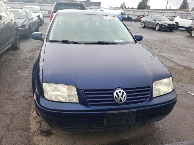 3VWTG29M81M027503 - 2001 VOLKSWAGEN JETTA GLX BLUE photo 5