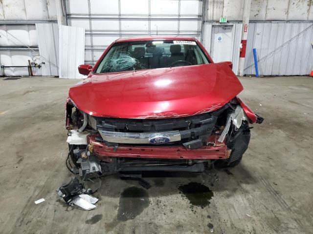 3FADP0L36BR117030 - 2011 FORD FUSION HYBRID RED photo 5