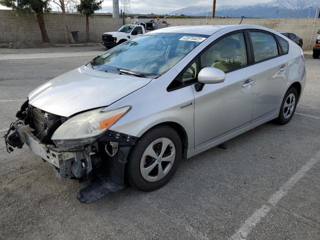 JTDKN3DU0C5524507 - 2012 TOYOTA PRIUS SILVER photo 1