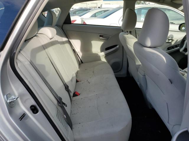 JTDKN3DU0C5524507 - 2012 TOYOTA PRIUS SILVER photo 10