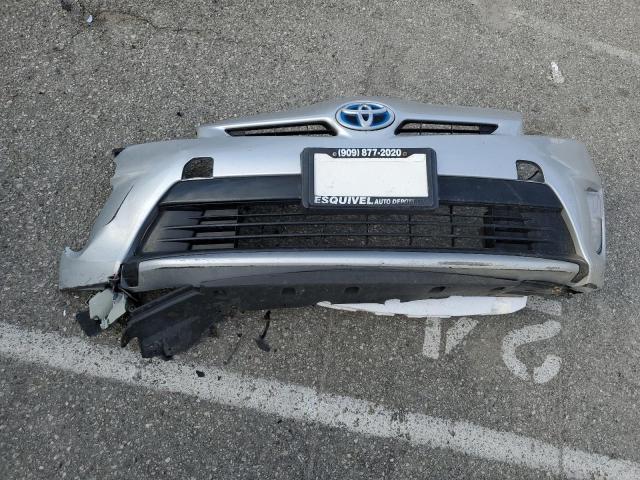 JTDKN3DU0C5524507 - 2012 TOYOTA PRIUS SILVER photo 12