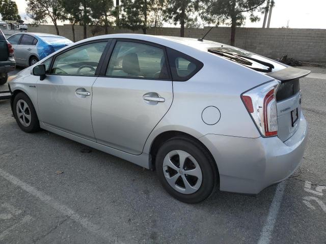 JTDKN3DU0C5524507 - 2012 TOYOTA PRIUS SILVER photo 2