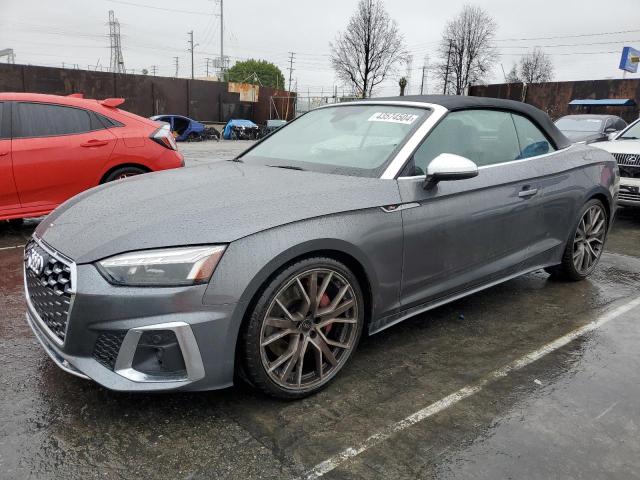 WAUW4GF58NN001401 - 2022 AUDI S5 PREMIUM PLUS GRAY photo 1