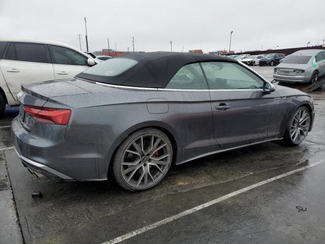 WAUW4GF58NN001401 - 2022 AUDI S5 PREMIUM PLUS GRAY photo 3