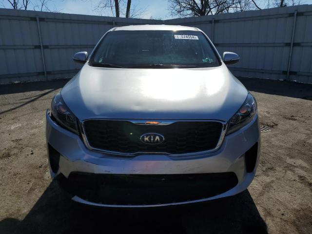 5XYPG4A34KG583566 - 2019 KIA SORENTO L SILVER photo 5