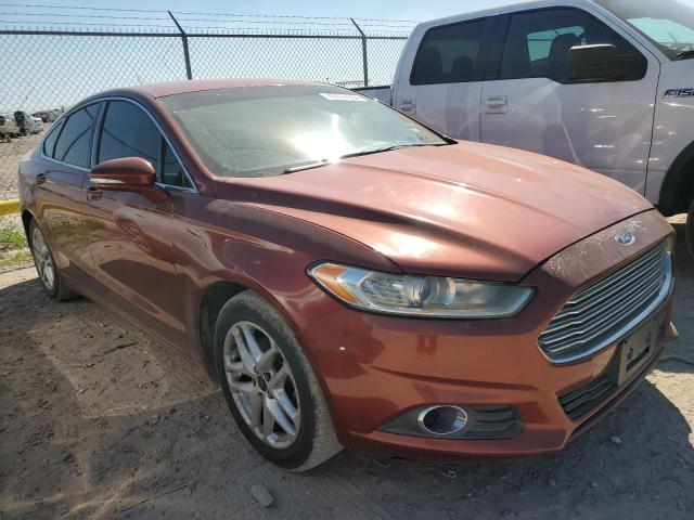 3FA6P0HD7ER171709 - 2014 FORD FUSION SE BURGUNDY photo 4