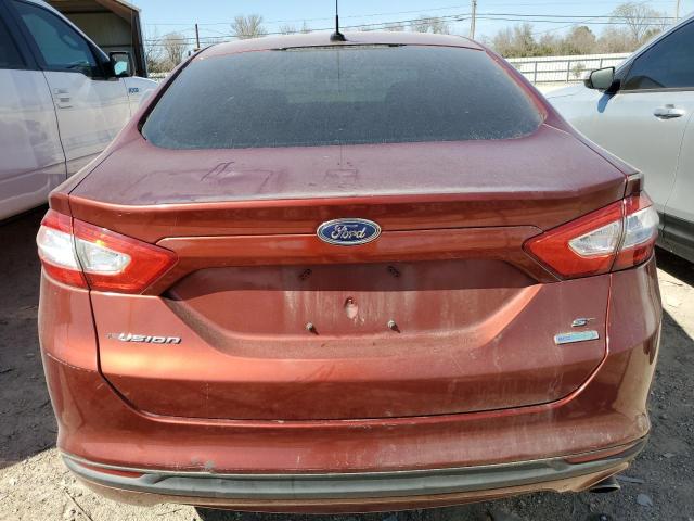 3FA6P0HD7ER171709 - 2014 FORD FUSION SE BURGUNDY photo 6