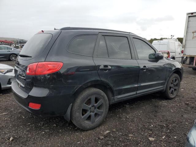 5NMSH13E68H164847 - 2008 HYUNDAI SANTA FE SE BLACK photo 3