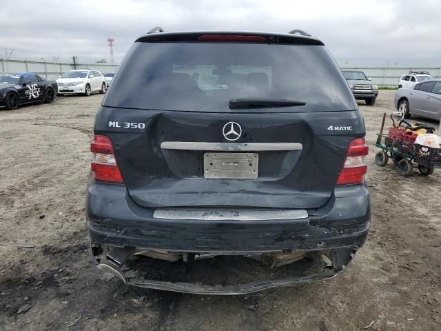 4JGBB86E19A490486 - 2009 MERCEDES-BENZ ML 350 BLACK photo 6