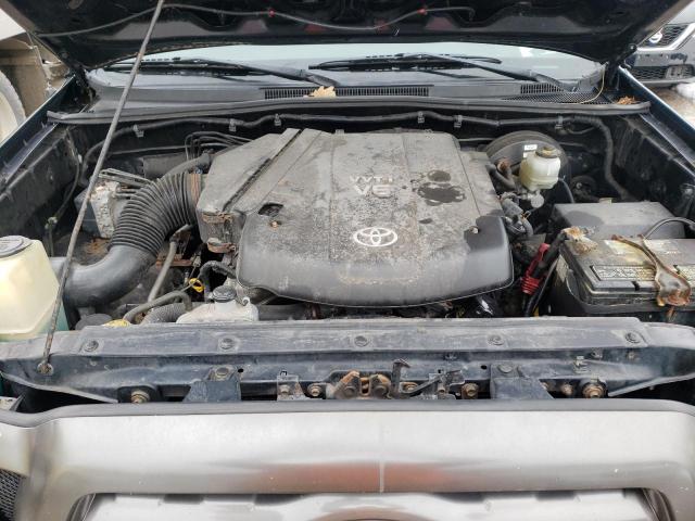 5TEUU42N49Z656432 - 2009 TOYOTA TACOMA ACCESS CAB შავი ფოტო 11