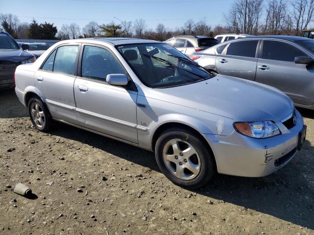 JM1BJ225710454645 - 2001 MAZDA PROTEGE LX SILVER photo 4