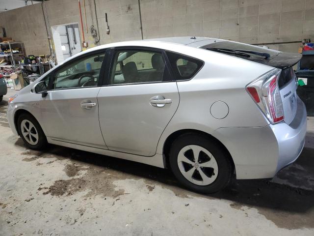 JTDKN3DU6C5448033 - 2012 TOYOTA PRIUS SILVER photo 2