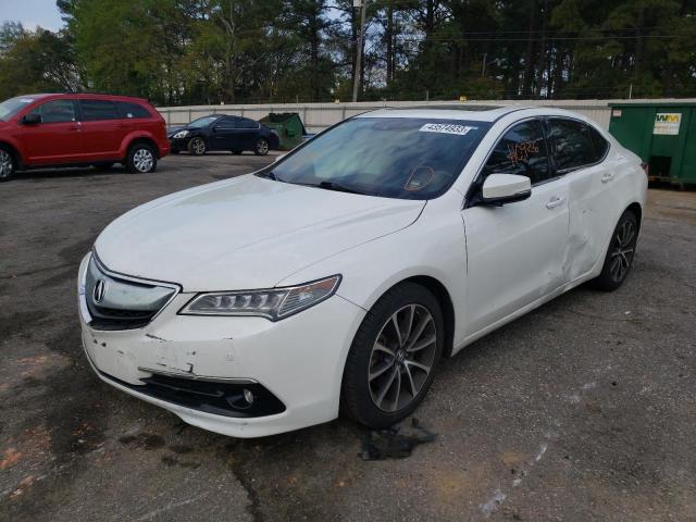 19UUB2F76FA017269 - 2015 ACURA TLX ADVANCE WHITE photo 1