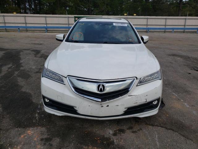 19UUB2F76FA017269 - 2015 ACURA TLX ADVANCE WHITE photo 5