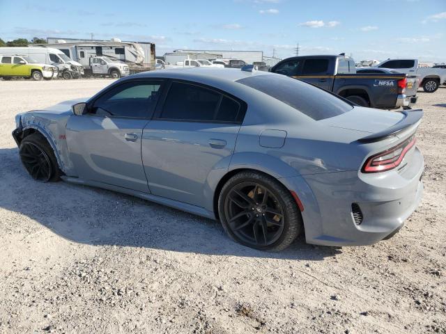 2C3CDXGJ0NH220870 - 2022 DODGE CHARGER SCAT PACK GRAY photo 2
