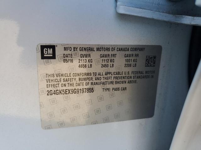 2G4GK5EX9G9197855 - 2016 BUICK REGAL 白色 照片 12