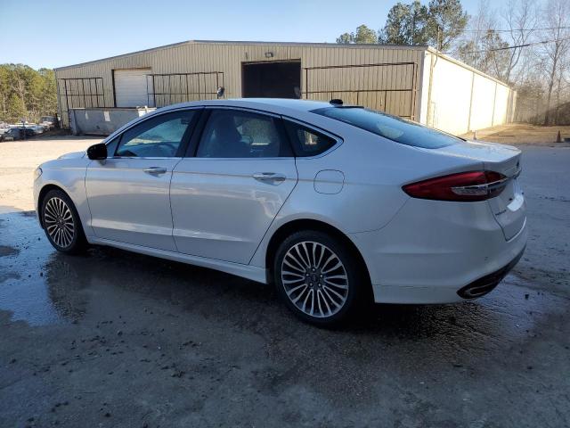 3FA6P0T94JR106037 - 2018 FORD FUSION SE WHITE photo 2