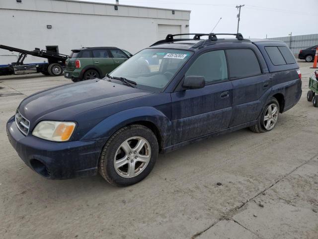 4S4BT62C236115643 - 2003 SUBARU BAJA SPORT BLUE photo 1