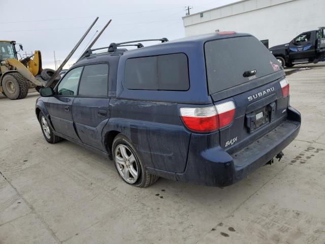 4S4BT62C236115643 - 2003 SUBARU BAJA SPORT BLUE photo 2