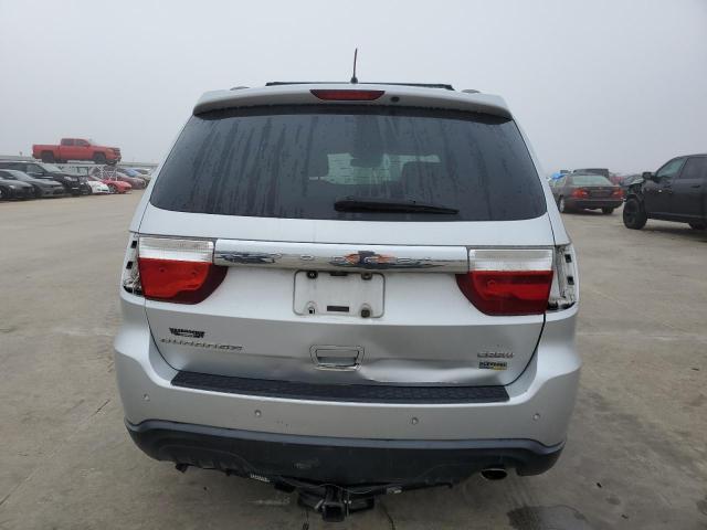 1C4RDHDG3CC191305 - 2012 DODGE DURANGO CREW SILVER photo 6