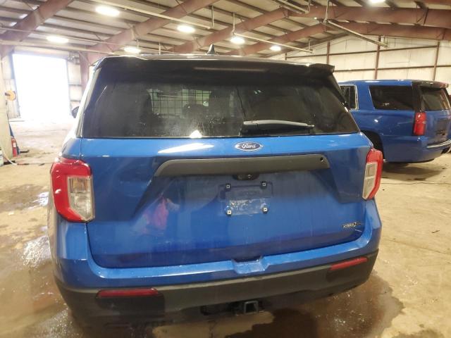 1FM5K8AW1NNA07112 - 2022 FORD EXPLORER POLICE INTERCEPTOR Mavi foto 6