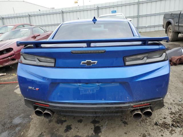 1G1FJ1R6XH0205981 - 2017 CHEVROLET CAMARO ZL1 BLUE photo 6