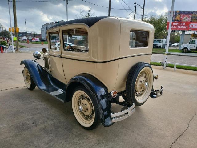 A3790166 - 1931 FORD A TAN photo 3