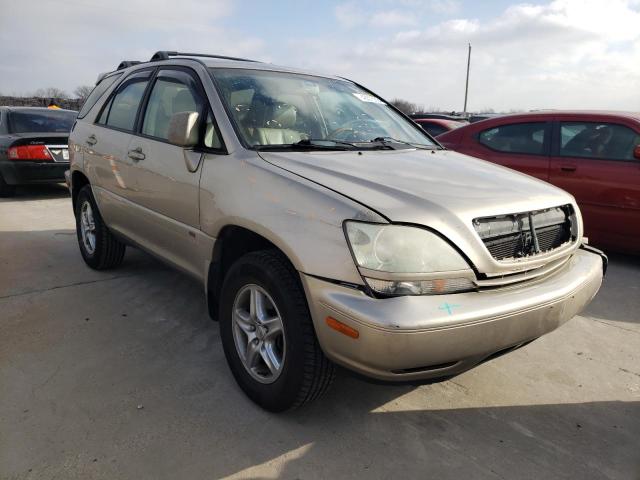 JTJGF10U620147459 - 2002 LEXUS RX 300 BEIGE photo 4