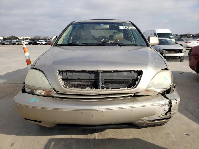 JTJGF10U620147459 - 2002 LEXUS RX 300 BEIGE photo 5