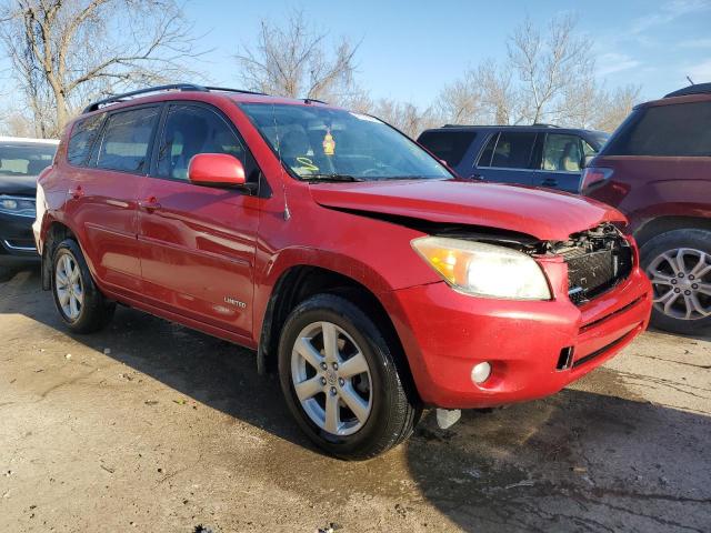 JTMZK31VX86015367 - 2008 TOYOTA RAV4 LIMITED RED photo 4