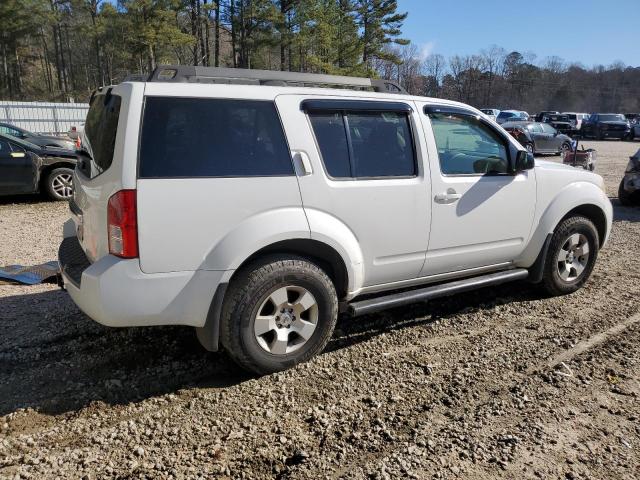 5N1AR1NB3AC625532 - 2010 NISSAN PATHFINDER S 白色 照片 3