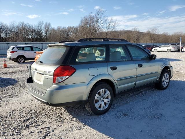 4S4BP60C997340636 - 2009 SUBARU OUTBACK GRAY photo 3