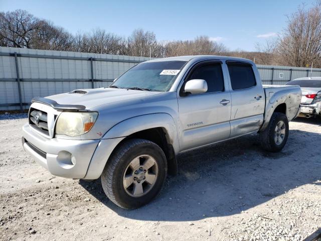 5TEJU62N47Z416275 - 2007 TOYOTA TACOMA DOUBLE CAB PRERUNNER SILVER photo 1