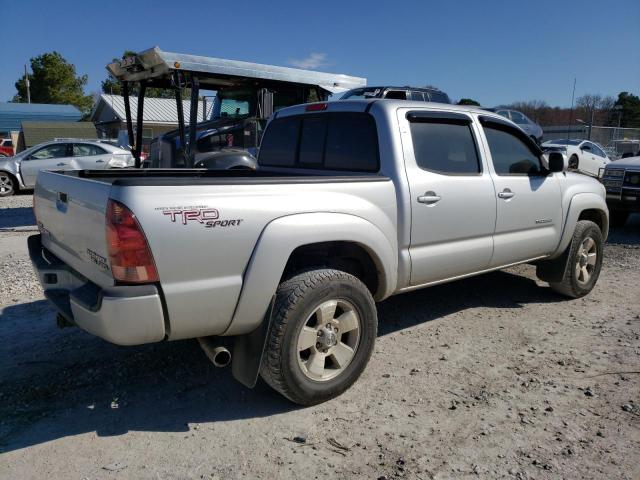 5TEJU62N47Z416275 - 2007 TOYOTA TACOMA DOUBLE CAB PRERUNNER SILVER photo 3