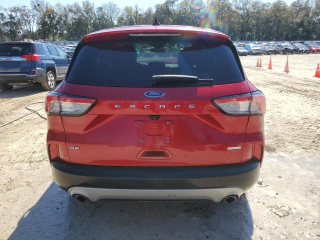 1FMCU0G6XLUC24221 - 2020 FORD ESCAPE SE RED photo 6