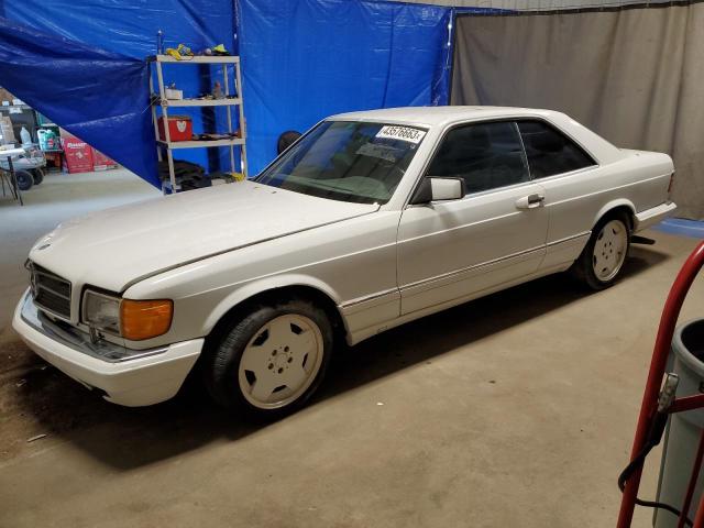 WDBCA45E2MA586155 - 1991 MERCEDES-BENZ 560 SEC WHITE photo 1