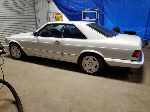 WDBCA45E2MA586155 - 1991 MERCEDES-BENZ 560 SEC WHITE photo 2