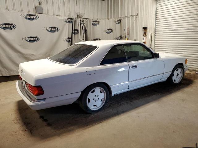 WDBCA45E2MA586155 - 1991 MERCEDES-BENZ 560 SEC WHITE photo 3