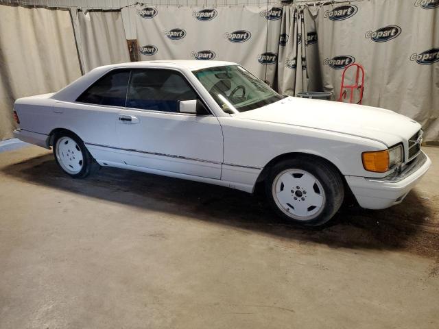 WDBCA45E2MA586155 - 1991 MERCEDES-BENZ 560 SEC WHITE photo 4