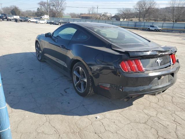 1FA6P8AM1G5250663 - 2016 FORD MUSTANG BLACK photo 2