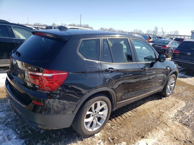 5UXWX9C5XE0D37530 - 2014 BMW X3 XDRIVE28I BLACK photo 3