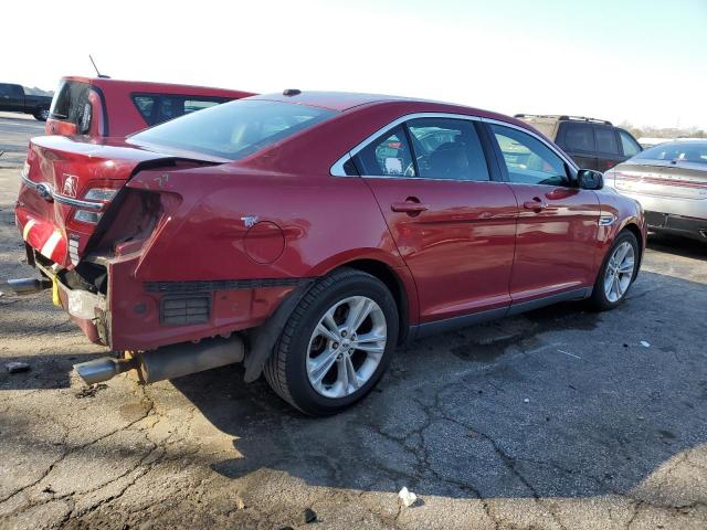 1FAHP2E8XDG133666 - 2013 FORD TAURUS SEL RED photo 3