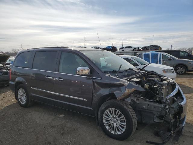 2C4RC1CG8FR617965 - 2015 CHRYSLER TOWN & COU TOURING L GRAY photo 4