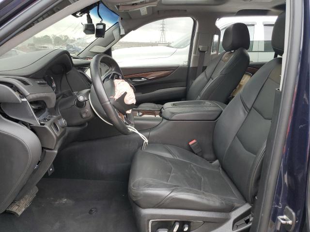 1GYS4HKJ9HR339164 - 2017 CADILLAC ESCALADE ESV LUXURY BLUE photo 7