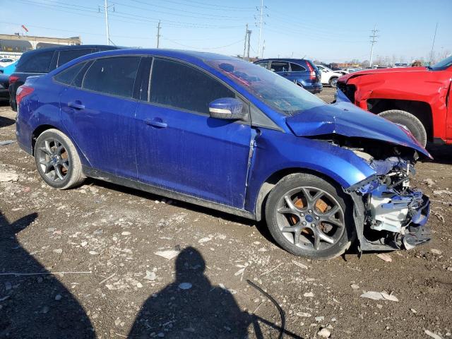 1FADP3F28DL246120 - 2013 FORD FOCUS SE BLUE photo 4