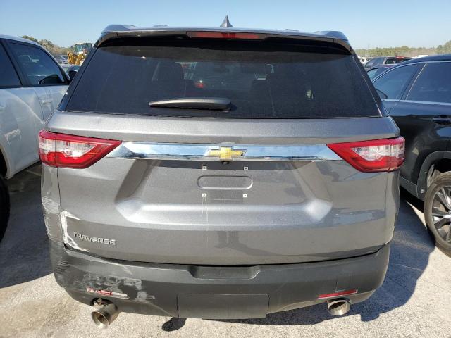 1GNERFKW7MJ247376 - 2021 CHEVROLET TRAVERSE LS GRAY photo 6